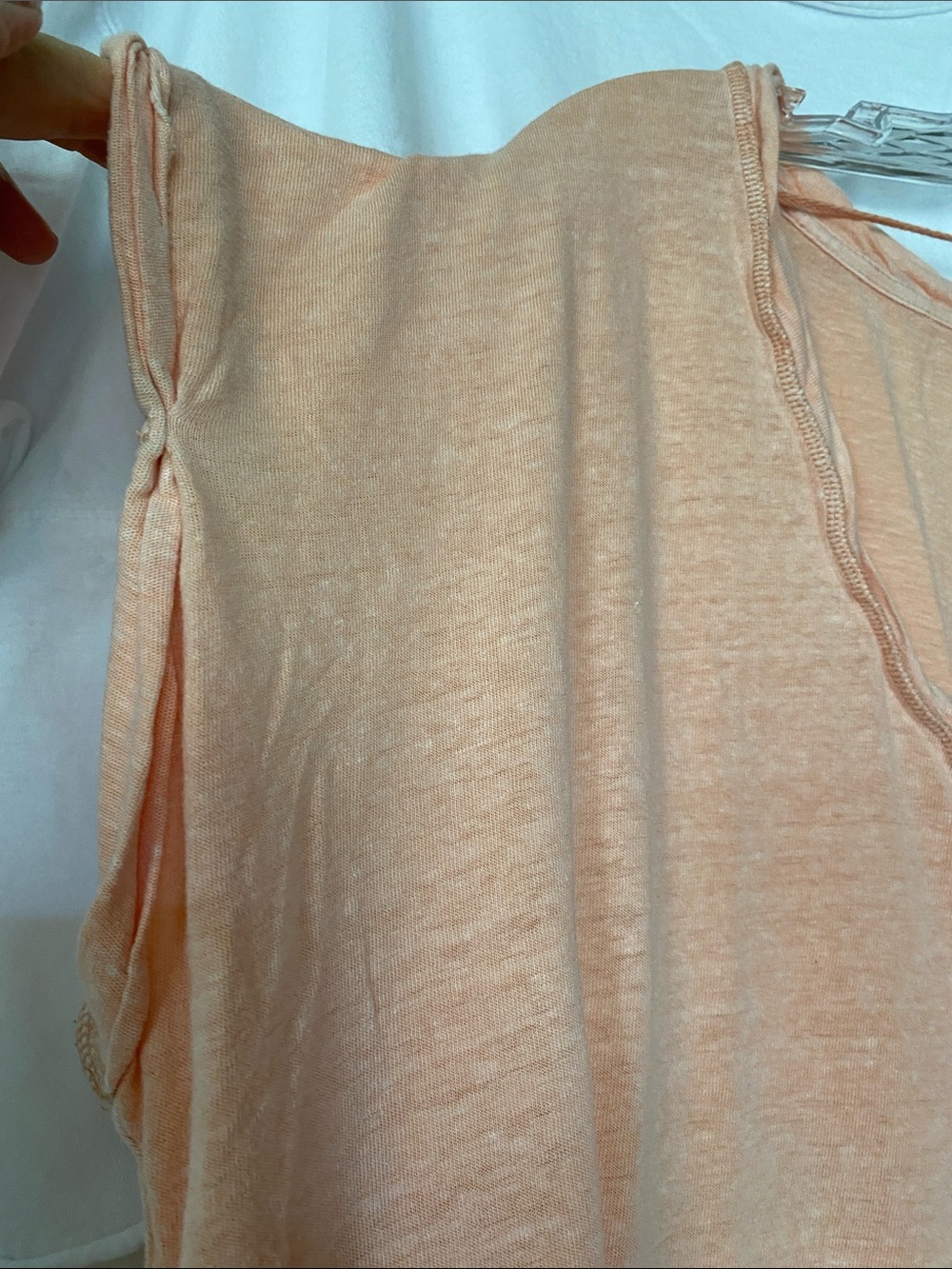 BUNDLE 3 Free People FP Oversized Short Sleeve Soft Tee Shirt Tops Peach S/M - Picture 5 of 16